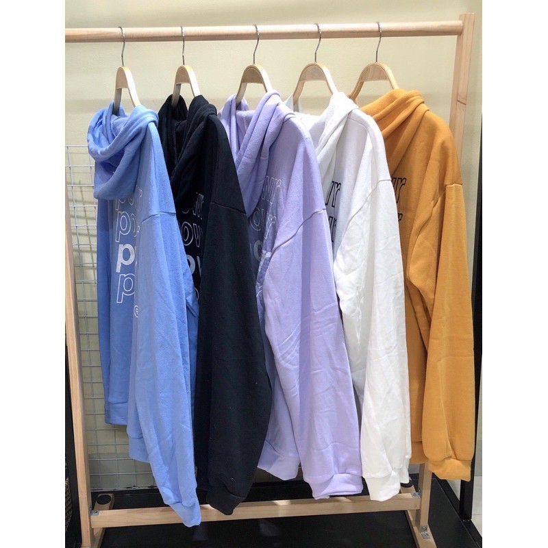[SIÊU XINH]  Áo khoác hoodie nỉ bông POWR ulzzang đôi nam nữ form rộng dây kéo zip dày giá rẻ đẹp (Sỉ từ 5sp bấ | BigBuy360 - bigbuy360.vn
