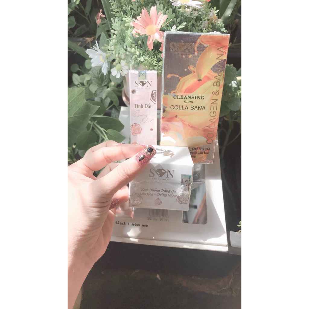 Kem Face SON Chống Lão Hóa Nám Da - Nguyễn Tiên, Tặng Cao Bưởi & Thẻ Cào