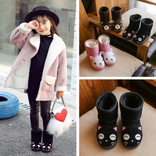 Boots xinh bé gái lót lông ấm áp có video check chất