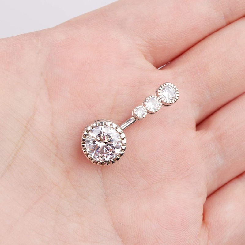 Khuyên Rốn Đính Đá Thời Trang Cho Nữ