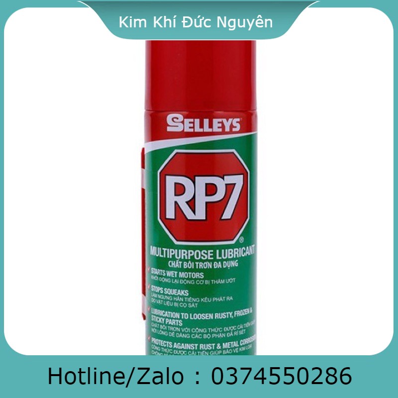Dầu chống rỉ sét và bôi trơn RP7