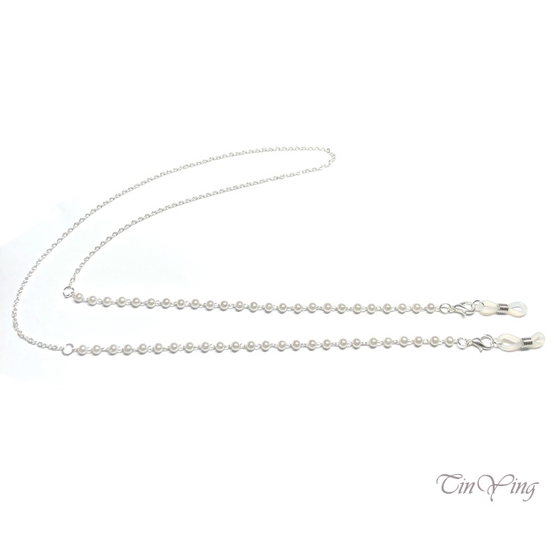 GETNOIVAS Dây Xích Ngọc Trai 70CM Phụ Kiện Đeo Mắt Kính Đa Năng Thời Trang Cho Nữ