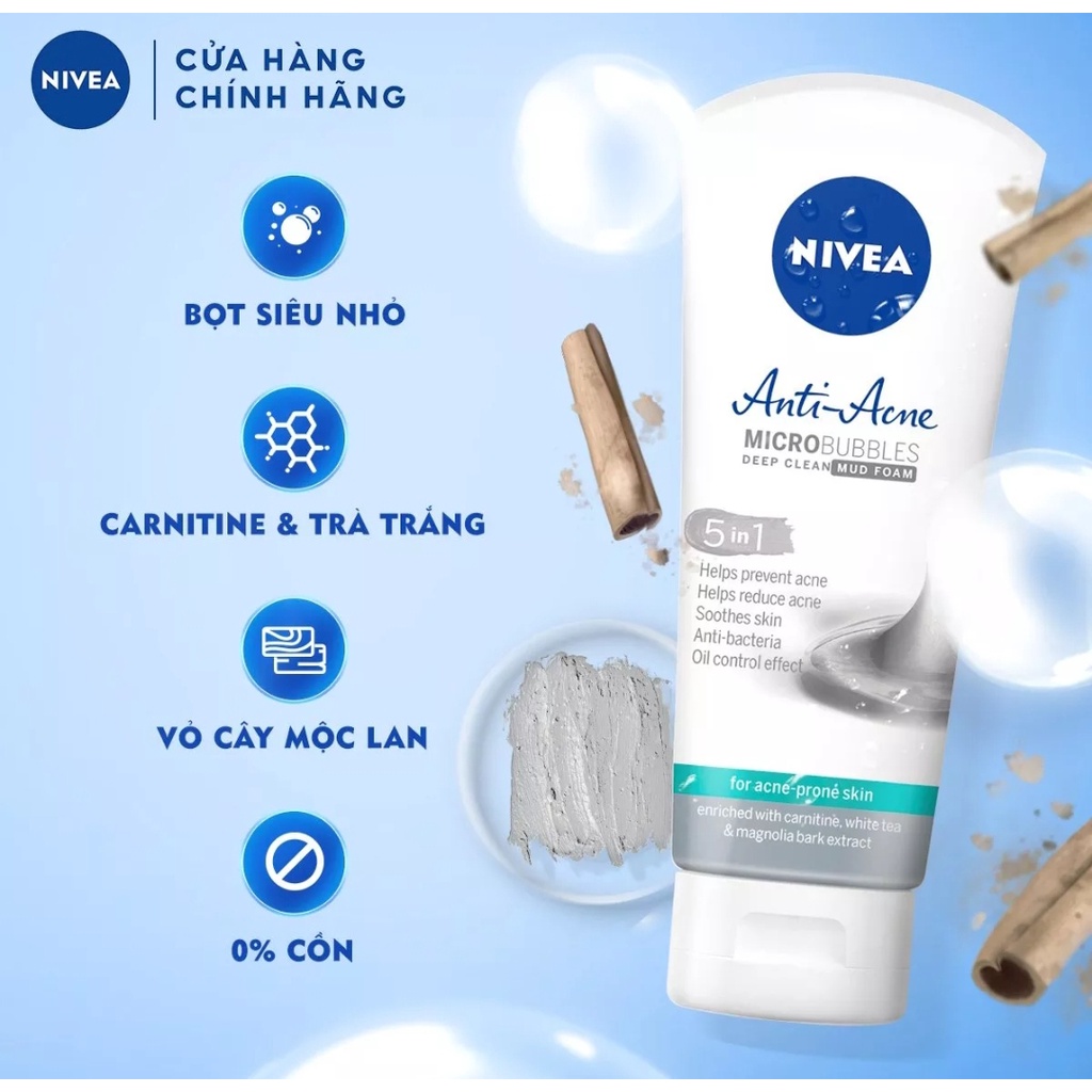 Sữa Rửa Mặt Nữ NIVEA Chính Hãng Công Ty