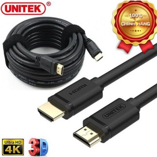 Cáp HDMI Unitek chính hãng, dây hdmi 4k dài 3m, 5m, 10m, 15m