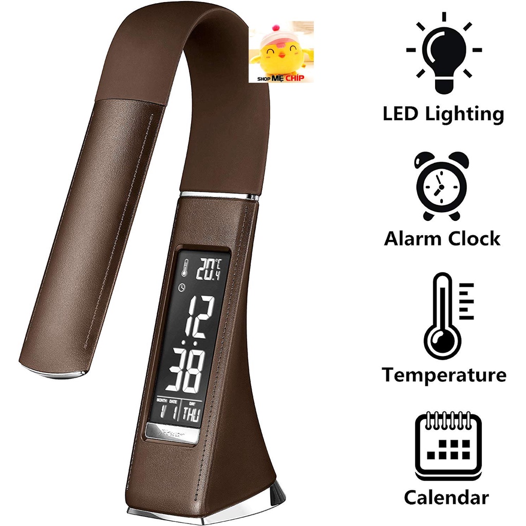 Đèn Bảo Vệ Mắt Thông Minh Wilit U2 Cao Cấp ❤️FREE SHIP❤️ Đèn Học Chống Cận Có Lịch Vạn Niên Báo Thức Nhiệt Kế Điện Tử