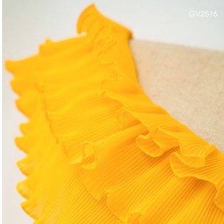 Váy trễ vai dáng dài thời trang Giian phối bèo dập li GV2516 | BigBuy360 - bigbuy360.vn