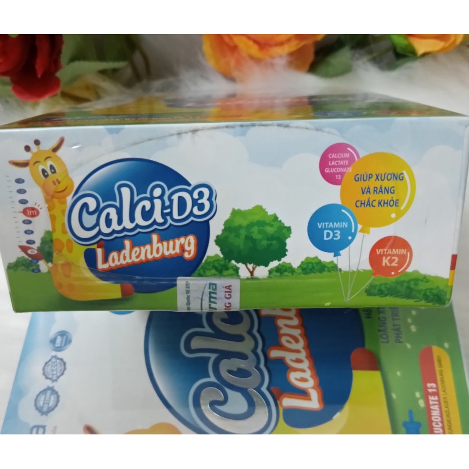 Bổ sung vitamin D3+K2, Calci D3, Tăng hấp thu canxi cho trẻ