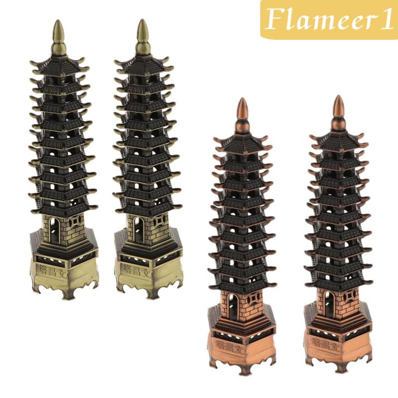 [Flameameer1] Tượng Phật Bằng Hợp Kim Kẽm Đồng 13cm Phong Cách Retro Trung Hoa