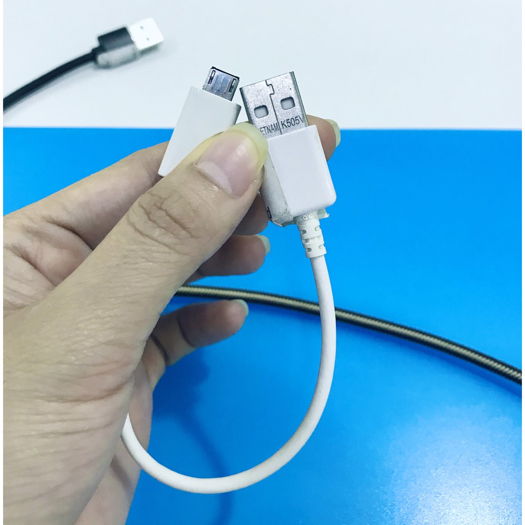 Cáp ngắn 20-30 cm Lightning, Type_C, Micro siêu bền cho Android, iPhone, iPad