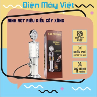 Bình rót rượu bia hình cây xăng, bình rượu cây xăng cao cấp