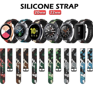 Dây đeo silicone thay thế cho đồng hồ thông minh Samsung Galaxy Watch 3 / Active 2 / Gear S3 S2 20mm 22mm