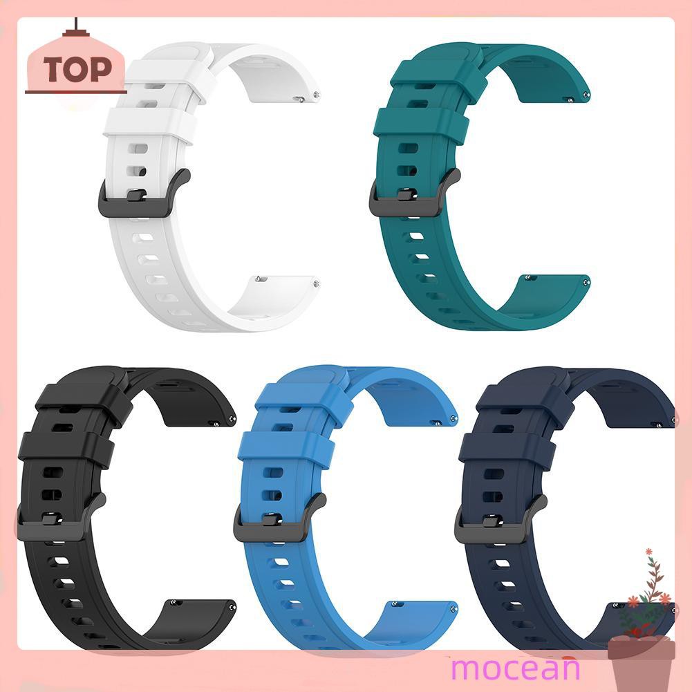 Dây Đeo Đồng Hồ Bằng Silicone 20mm Cho Amazfit Gtr 42mm / Gts / Bip / Bip Lite