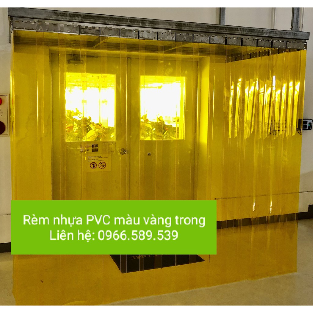 [ Giá rẻ nhất ] Rèm nhựa PVC ngăn lạnh điều hòa. Màng nhựa pvc tiêu chuẩn ( độ dày 1.5mm)