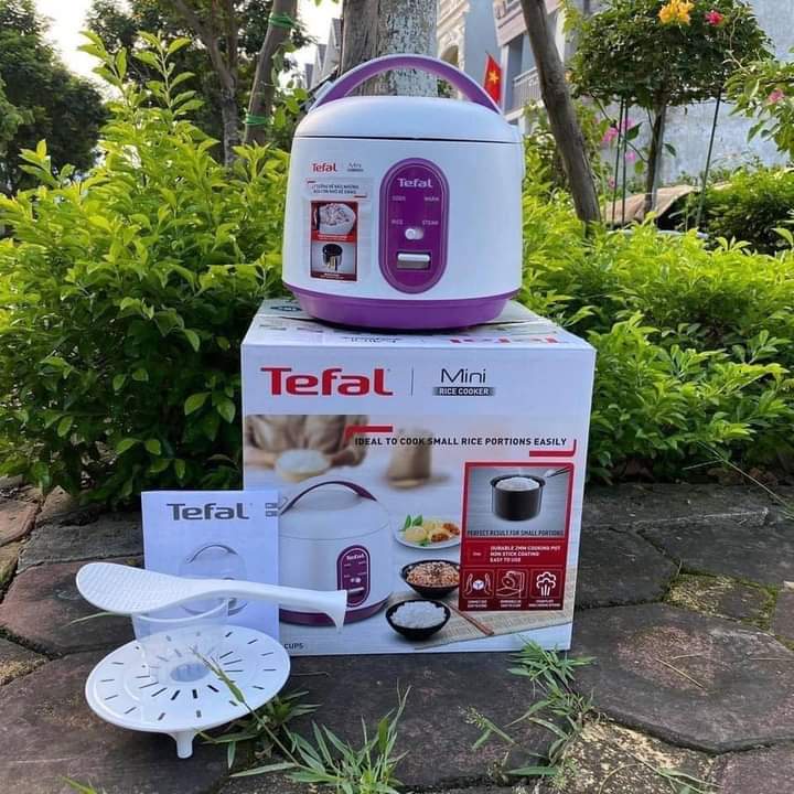 Nồi cơm điện loại cơ Tefal 0.7 lít RK224168