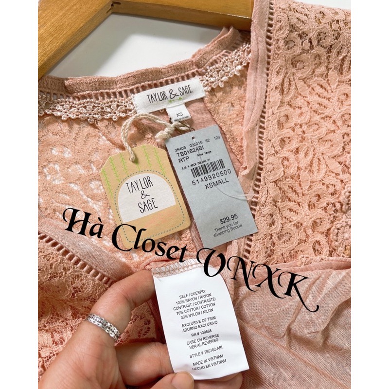 Áo Thun Phối Ren Dư Xịn