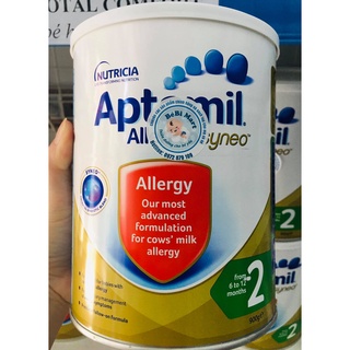 Sữa Aptamil AllerPro Syneo số 2 dành cho bé dị ứng hộp 900gr