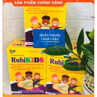 [Rubi KIDS] Hỗ trợ tăng cường sức đề kháng, giúp ăn ngủ ngon, tăng cường hệ tiêu hóa