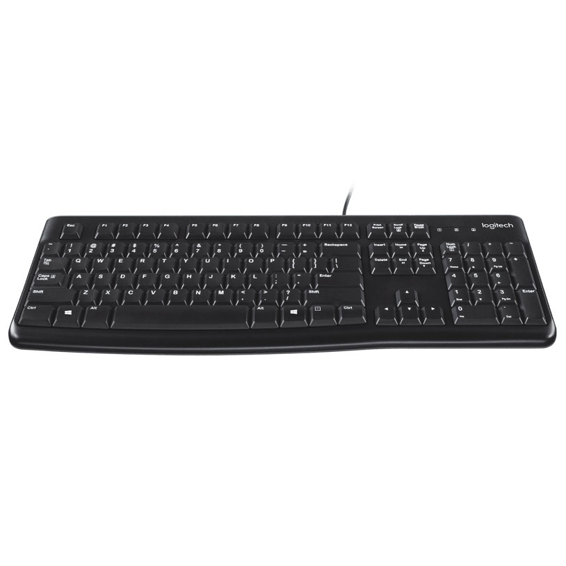 Bàn phím có dây Logitech K120 kết nối bằng cồng USB