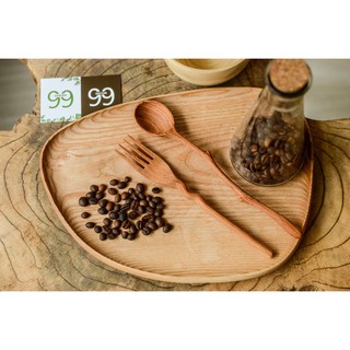 Khay Lệch Lớn Gỗ Tần Bì - Khay Sỏi Lớn - Khay Gỗ Decor - Wooden Tray