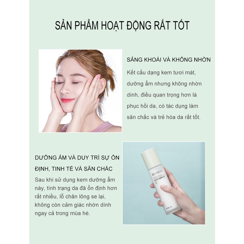 BEATIZZA Bộ 2 mảnh Sự kết hợp giữa bộ kem dưỡng da làm dịu-làm trẻ hóa làn da,kiểm soát dầu,Dưỡng ẩm(BDS-RY-1+BDS-RY-2)