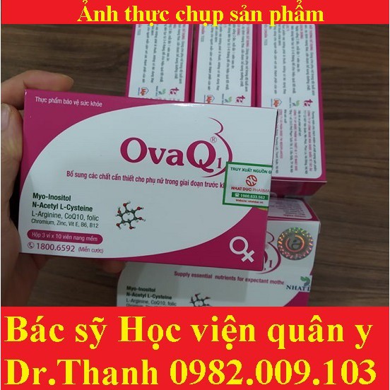 (Che_tên) OvaQ1 và SpermQ [Ovaq 1 sperm Q] tăng chất lượng Khỏe Trứng,Mạnh Tinh Trùng giúp Mang Thai tự nhiên