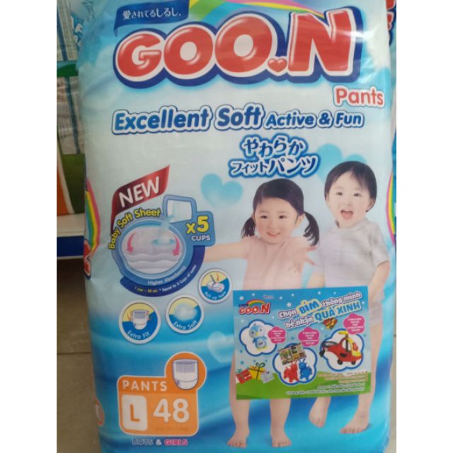 Tã quần goon slim L48