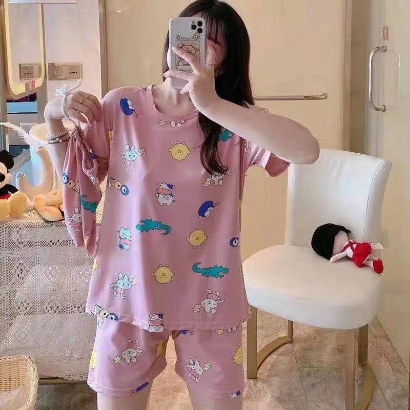 Bộ Đồ Ngủ pijama nữ mặc nhà hoạt hình cute_BN44 | BigBuy360 - bigbuy360.vn