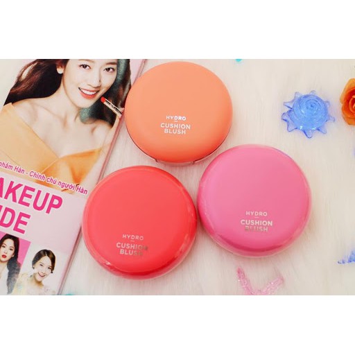 Má Hồng Dạng Nước The Face Shop Hydro Cushion Blush