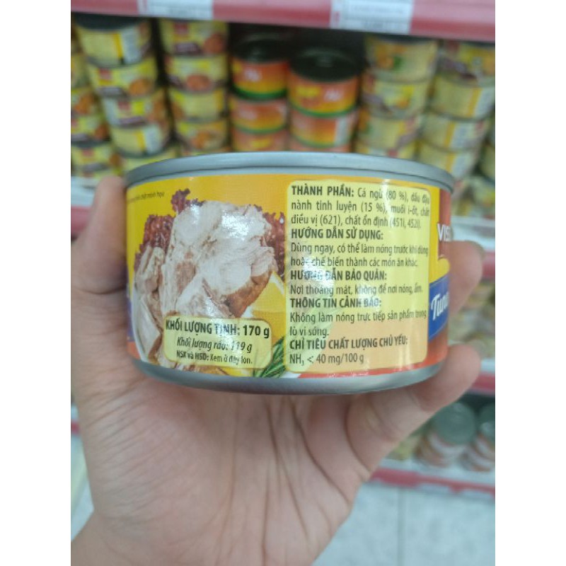 CÁ NGỪ XỐT DẦU VISSAN 170G