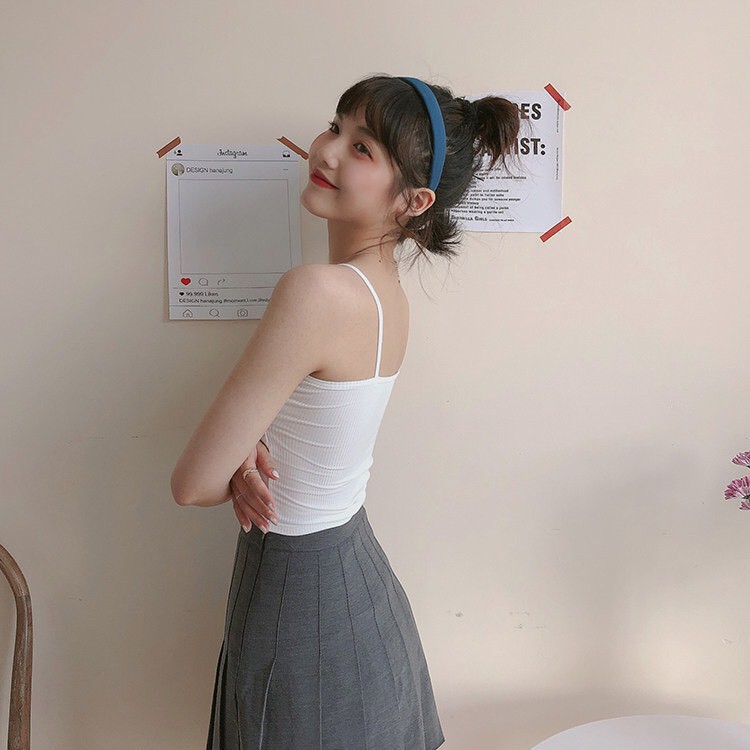 Áo Bra 2 dây tập gym nữ CharmAiry, áo ngực kiểu tập gym + yoga co giãn thoáng mát có mút VẠT CHÉO