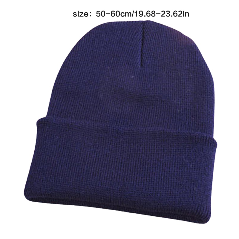 Mũ Len Beanie Màu Sắc Nhã Nhặn Thời Trang