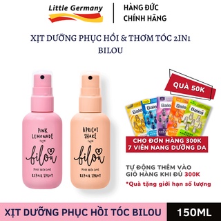 Xịt Dưỡng Tóc Bilou Repair Spray 150ml - Phục Hồi Hư Tổn, Dưỡng ẩm, Suôn mượt vào nếp - Hàng Đức nội địa