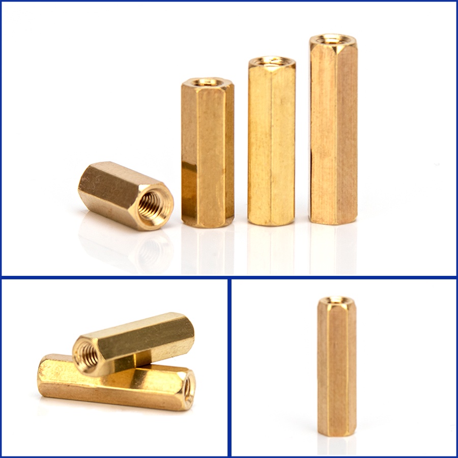 Ốc Lục Giác m2 m2.5 Bằng Đồng 3mm-40mm