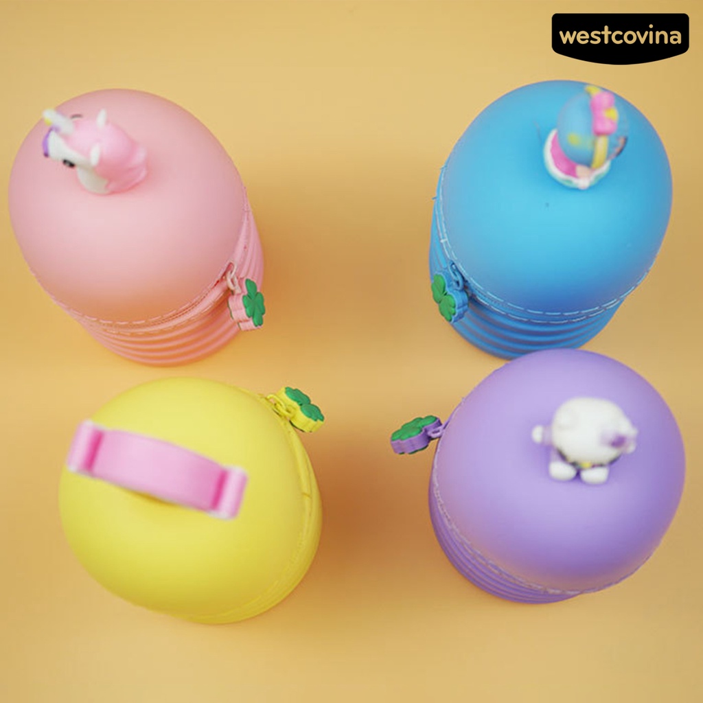 [Hot]✍Túi Đựng Bút Chì Có Dây Kéo In Hoạt Hình Dễ Thương Dùng Hàng Ngày