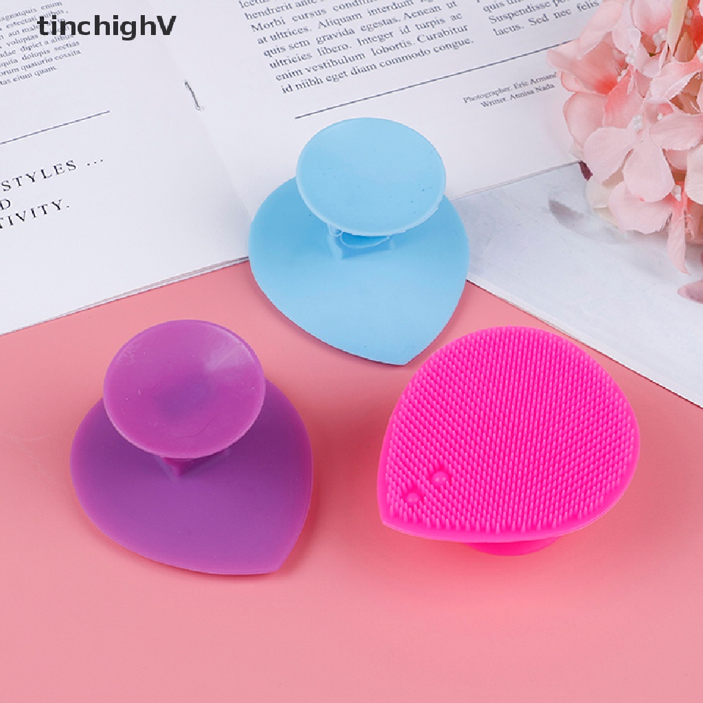 Miếng Silicone Rửa Mặt Tẩy Tế Bào Chết Loại Bỏ Mụn Đầu Đen