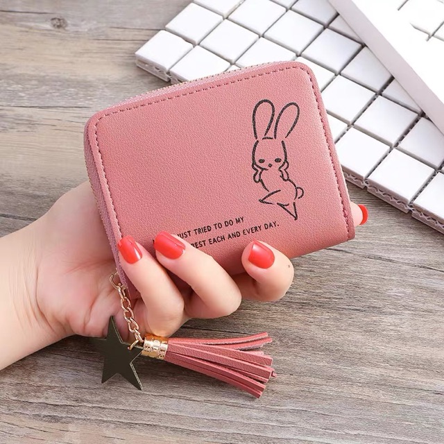 Ví bóp nữ cầm tay mini ngắn giá rẻ KOTO VN25