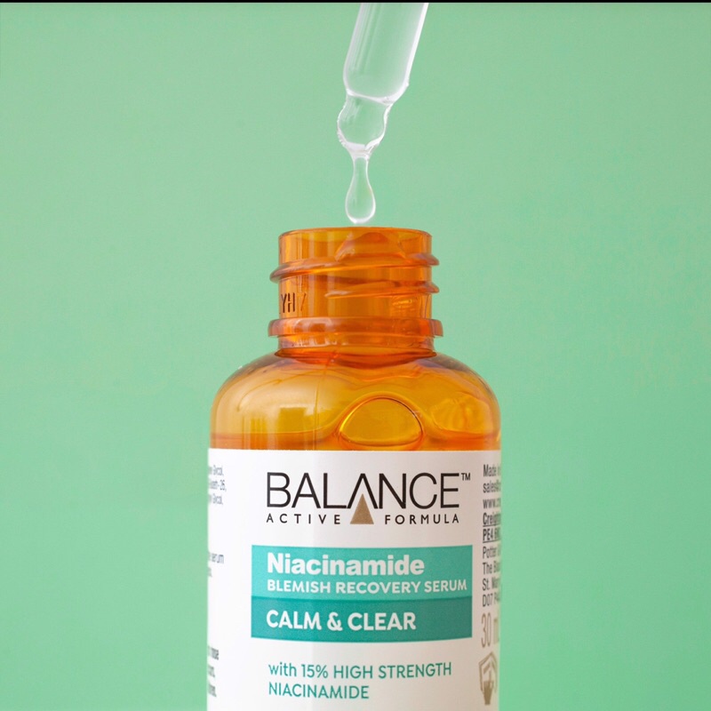 Serum Balance Active Formula Niacinamide 15% Blemish Recovery Ngừa Mụn Mờ Thâm 30ml