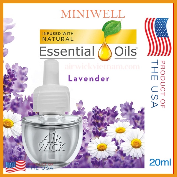 Tinh Dầu Cắm Điện Air Wick Của Mỹ Chai Lẻ 20ml Tách Vỉ 🇺🇸 Có Bill