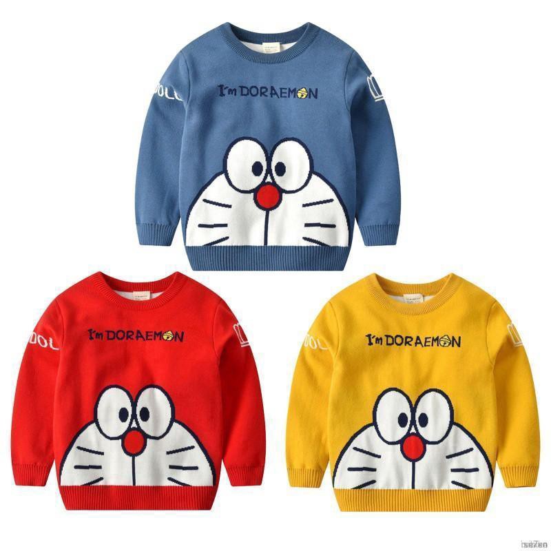 ruiaike  Kids Cardigan Sweater Spring/Autumn Boy Girl Cartoon Cat Knitted Pullover Sweatshirt Casual Clothes