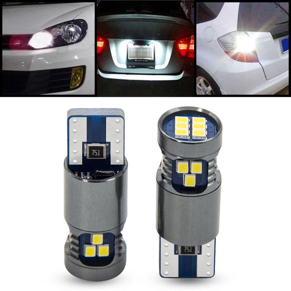 2 Bóng Đèn LED Biển Số Xe Hơi 12V 2016 18SMD