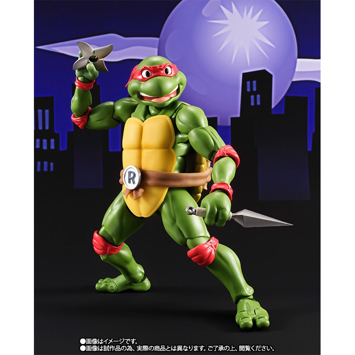 Nhân vật ninja Rùa khớp cử động cao 15cm