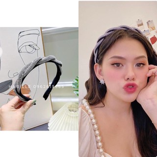Bờm đính đá sang chảnh, băng đô cài tóc đính đá Hàng Có Sẵn Ảnh Tự chup