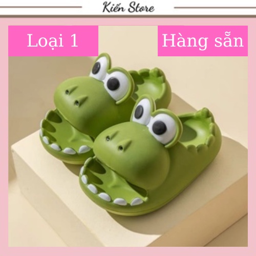 Dép quai ngang cá sấu,dép hà mã, cá xấu há miệng mắt to cho người lớn siêu cute phong cách Ulzzang  Mã 19