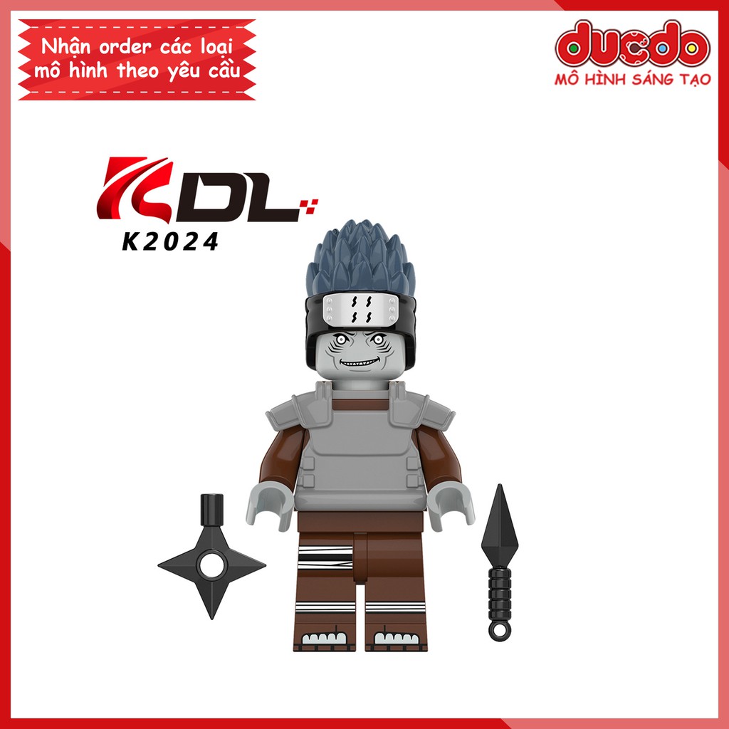 Minifigures các nhân vật trong Naruto Akatsuki với áo giáp mới - Đồ chơi Lắp ghép Xếp hình Mô hình Mini KDL804