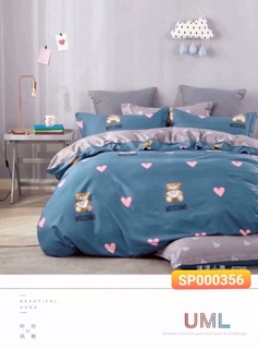 Set chăn ga gối cotton poly nhập
