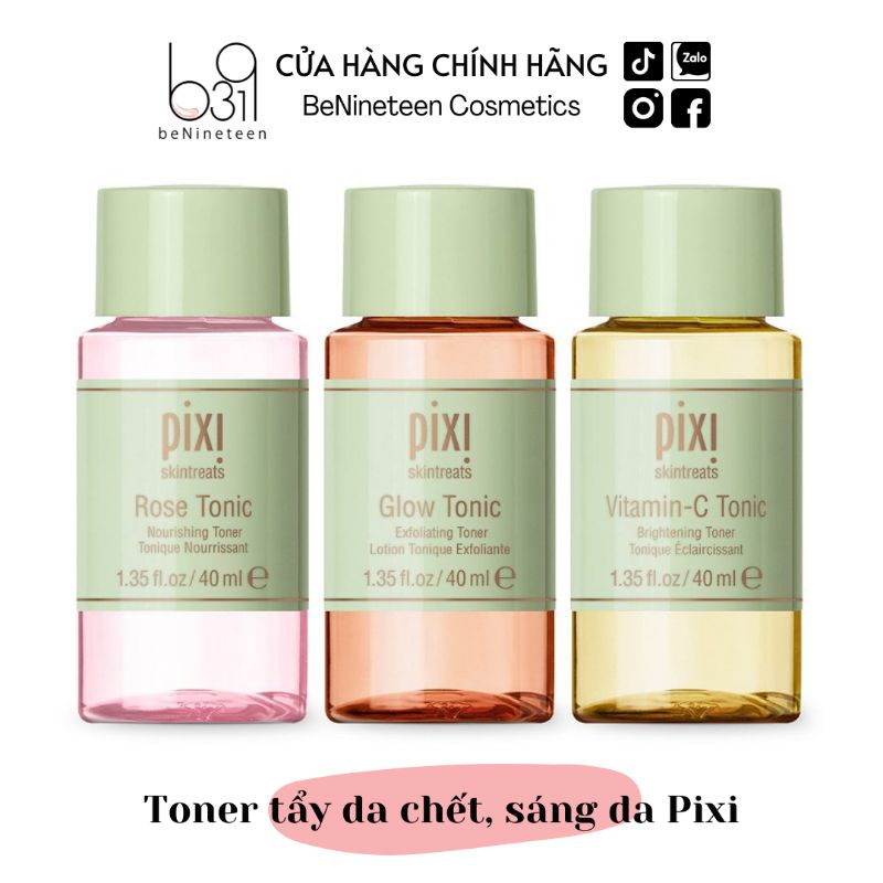 Nước Cân Bằng Da Pixi Glow Tonic 100ml / 125ml