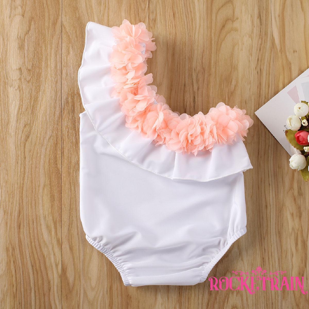 Đồ Bơi Một Mảnh Không Tay Dễ Thương Cho Bé Gái