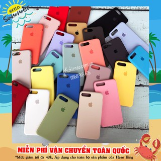 Ốp Silicon Táo , Chống Bẩn - Chống Dơ - Giành Cho Iphone (Hàng Loại 1- 24 Màu)