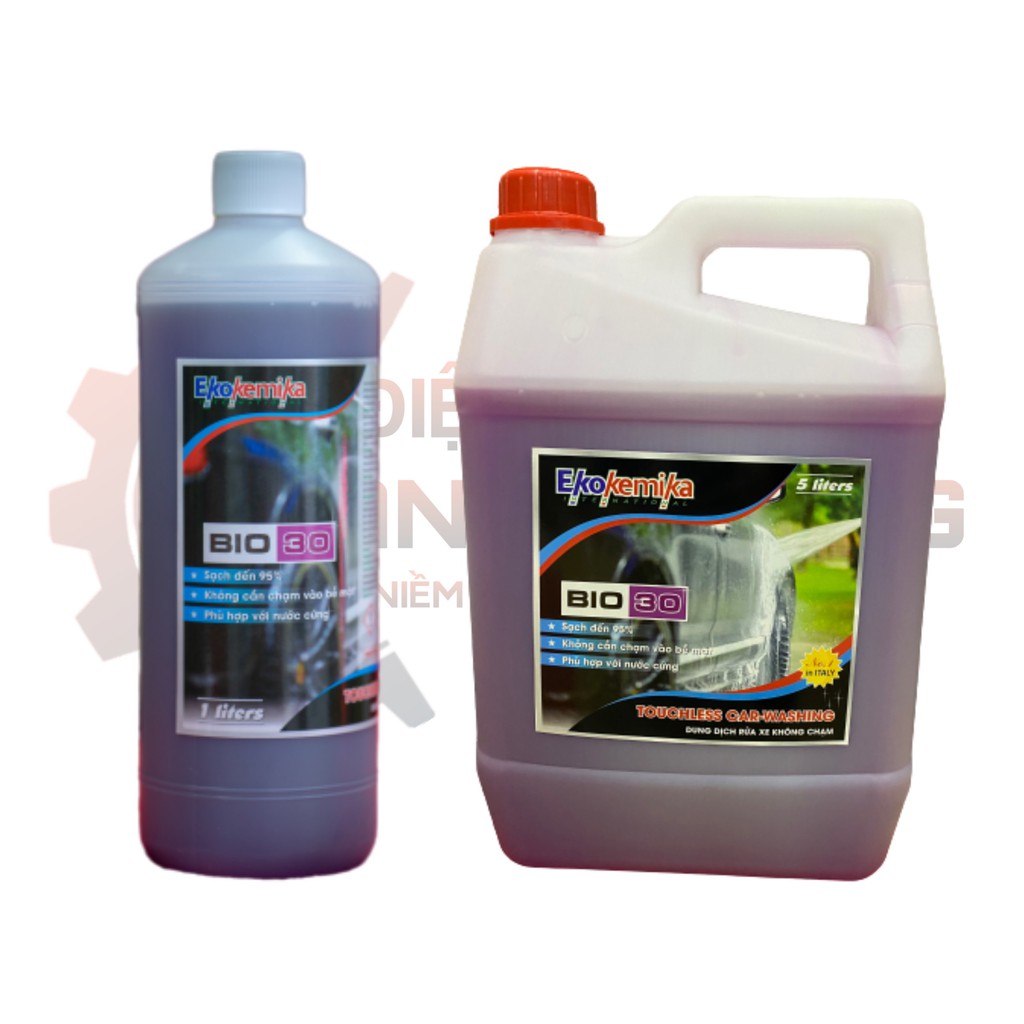 DUNG DỊCH RỬA XE KHÔNG CHẠM EKOKEMIKA BIO 30 DUNG TÍCH 1L VÀ 5L