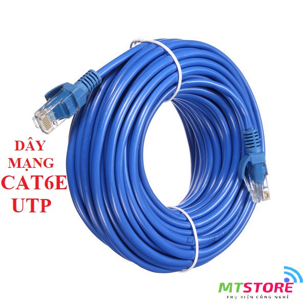 [ FREESHIP ] Dây Mạng CAT6E UTP Chuẩn bấm sẵn 2 đầu Giá Rẻ